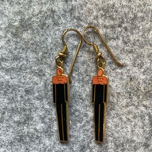 Vintage Laurel Burch HOMME Earrings - Retired Design and  -Vintage